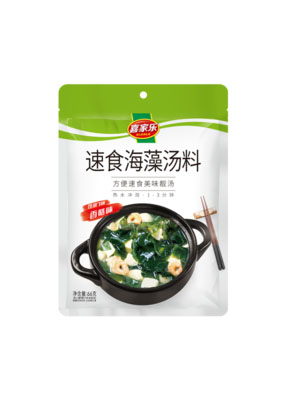 喜家樂(lè )66g速食海藻湯香菇味 喜家樂(lè )66g速食海藻湯香菇味