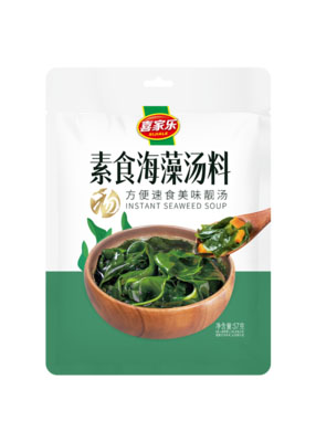 喜家樂(lè )57g素食海藻湯料 喜家樂(lè )57g素食海藻湯料